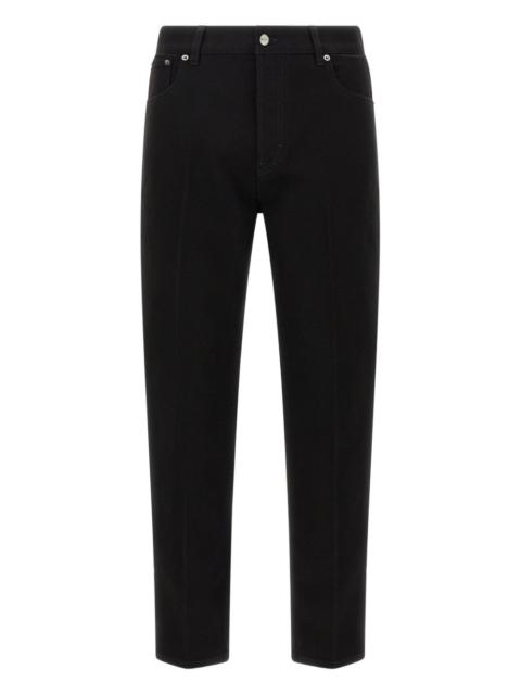 GUCCI Morsetto cropped jeans