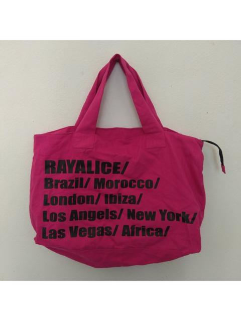Other Designers American Apparel - Rayalice Japan Designer Famous Cities Pop Art Tote Hand Bag