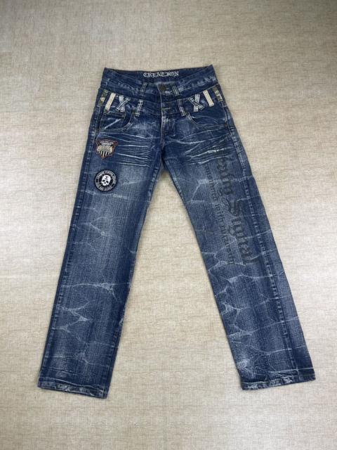 Other Designers Vintage Hysteric Glamour Creation Double Waist Denim Pants