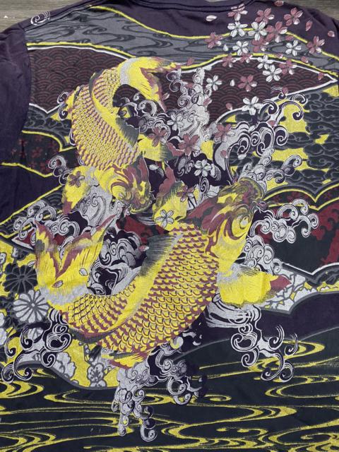 Other Designers Japanese Brand - Sukajan Art long Sleeve t shirt KOI