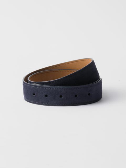 Prada Suede belt strap