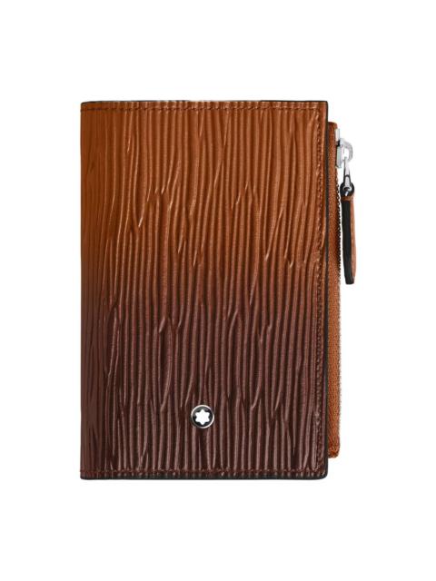 Montblanc Montblanc Mini Vertical Wallet 6cc in Corteccia Sfumato Leather