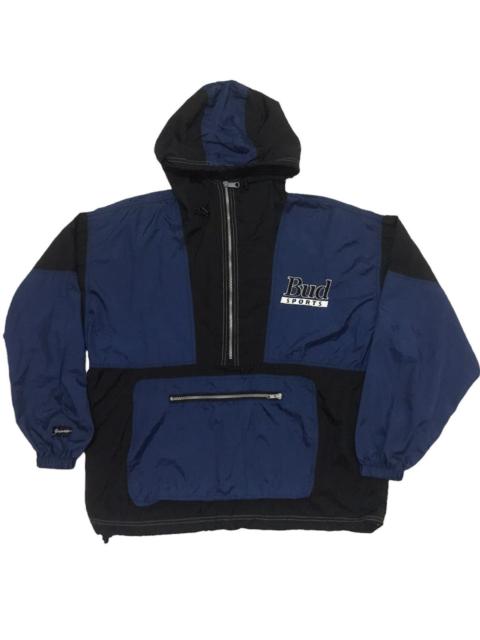 Other Designers Vintage Budweiser Sports Anorak Jacket