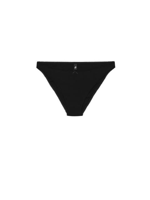 Cou Cou The Brief: Cotton Jersey Black