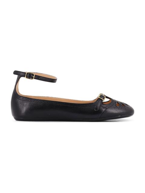 Chloé Misty Leather Ballerinas