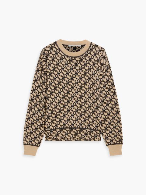 Stella McCartney Jacquard-knit wool sweater
