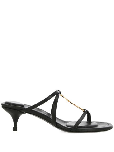Jacquemus Woman Black Sandal 241 Fo083