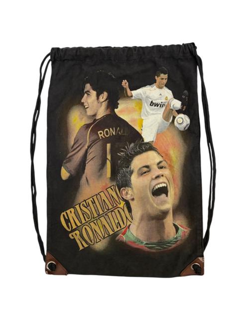 Other Designers Vintage - CR7 🔥 CRISTIANO RONALDO BEAUTY STAR POTRAIT DRAWSTRING BAG