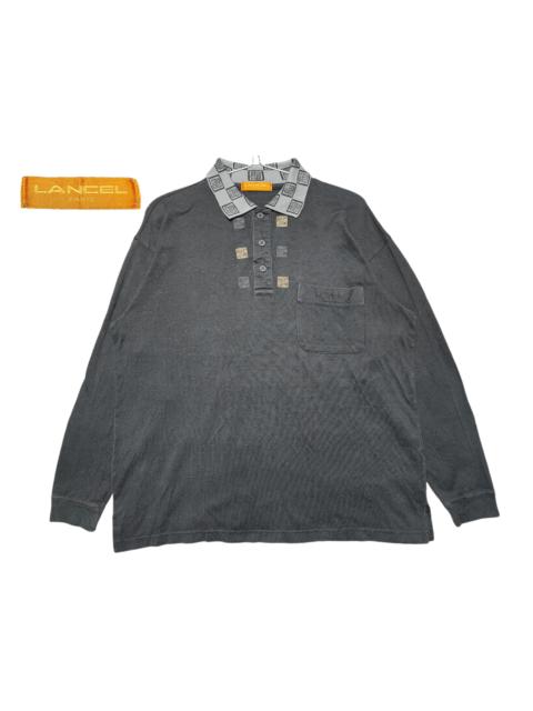 Other Designers Lancel × Vintage - Lancel Paris Polo T-shirt Vintage Design