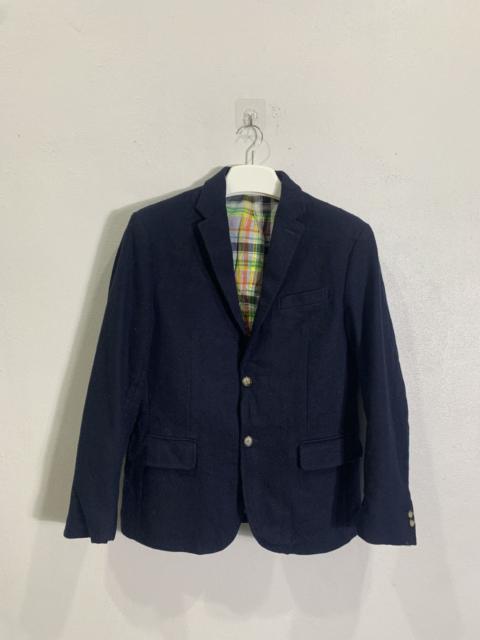 Thom Browne KOE By Thom Browne Wool Navy Blazer Jacket
