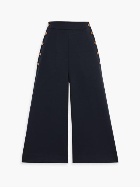 Max Mara Valdez wool-blend jersey culottes