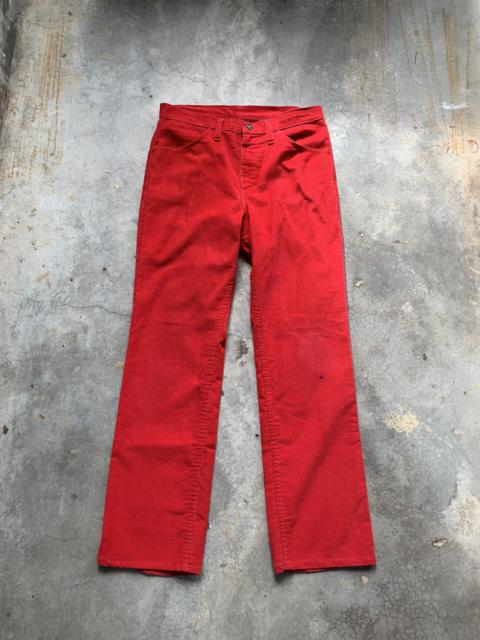 Other Designers Vintage - Vintage 80s Levis Red Corduroy Pant