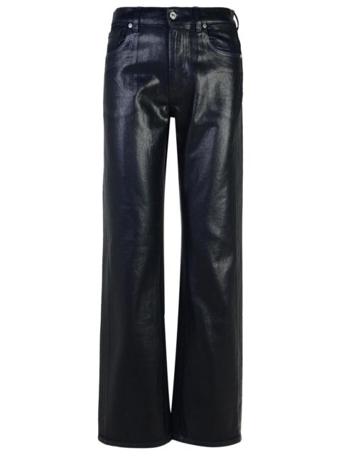 7 For All Mankind 7 For All Mankind 'TESS' Dark Blue Cotton Jeans
