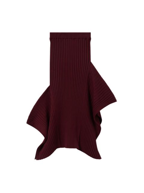 Stella McCartney Bordeaux Knit Skirt
