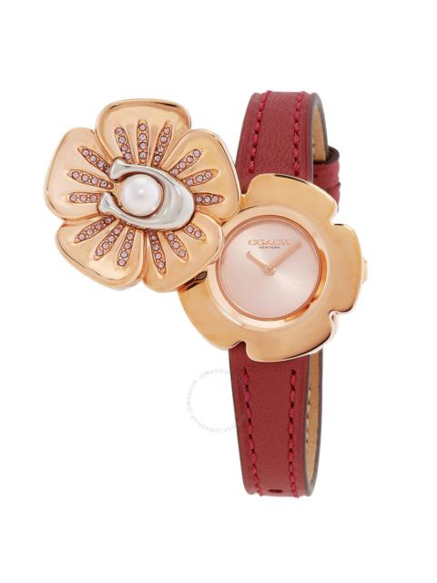 COACH Coach Tea Rose Quartz Pink Dial Ladies Watch 14504150
