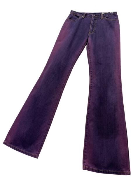 Other Designers Indigo × Vintage × Wrangler - Indigo Purple Vintage Blue Bell High Waist Flare Denim Japan