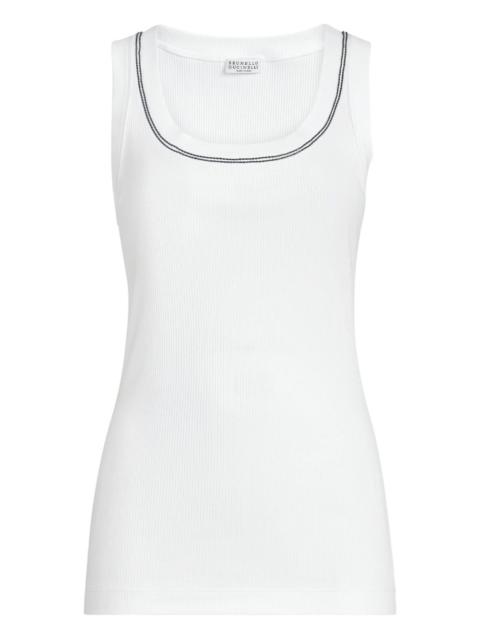 Brunello Cucinelli Cotton Tank Top