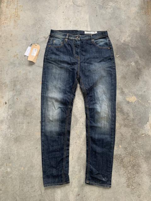 Other Designers Designer - Archive Novemb3r 11 Blue Washed Denim Jeans Pant