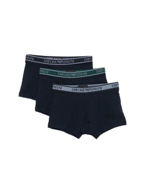 EMPORIO ARMANI Logo boxers - 3 pack