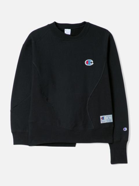 UNDERCOVER UNDERCOVER X CHAMPION UC2E1801-1 CURVED SWEATSHIRT