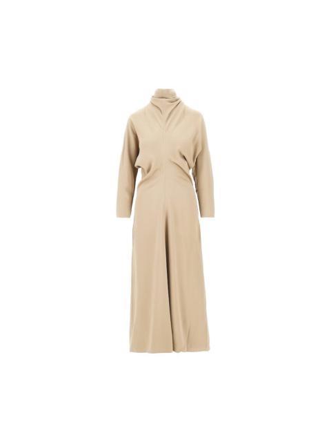 TOTEME Toteme Slouch Waist Dress Beige Women