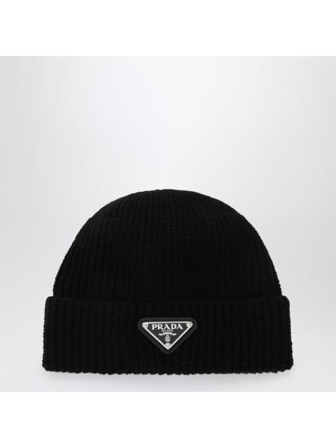 Prada Prada Wool Hat With Triangle Logo Men