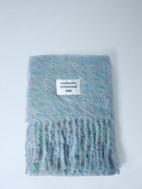 Acne Studios Fringed Wool-Blend Scarf