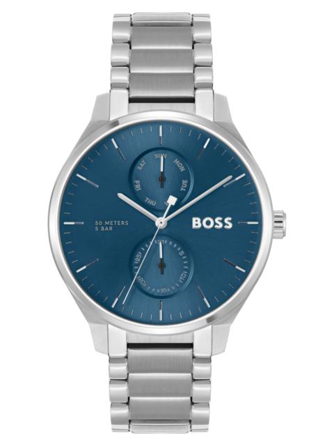 BOSS BOSS Tyler Bracelet Watch, 43mm in Blue at Nordstrom
