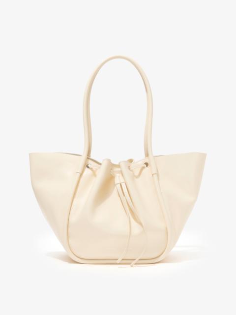 Proenza Schouler Large Ruched Tote in Shiny Calf