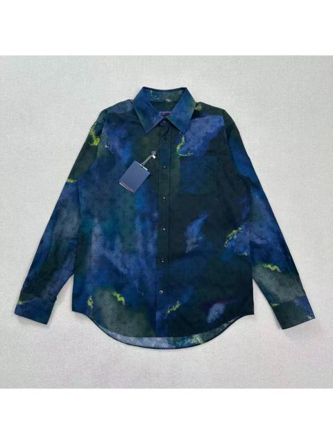 Louis Vuitton Louis Vuitton monogram long-sleeved shirt