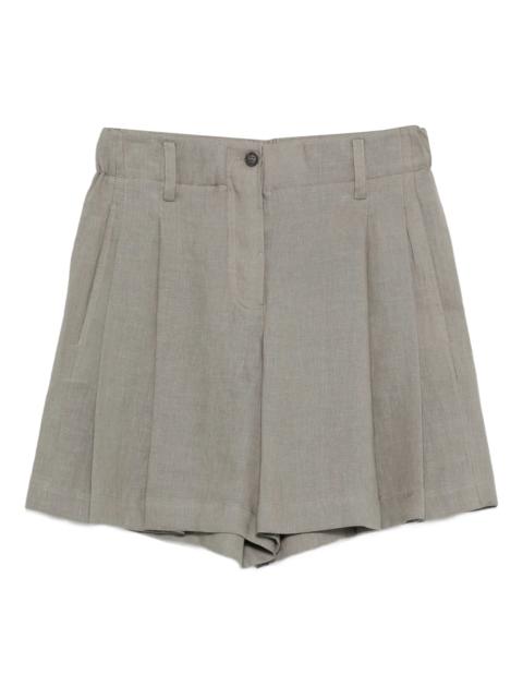 Brunello Cucinelli Brunello Cucinelli Pleated Shorts
