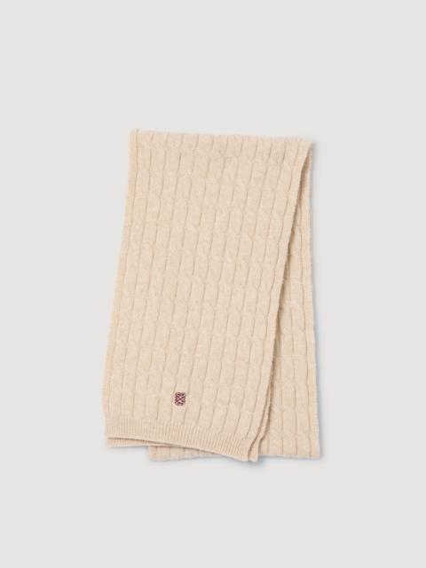 Sandro WOOL AND CASHMERE SCARF