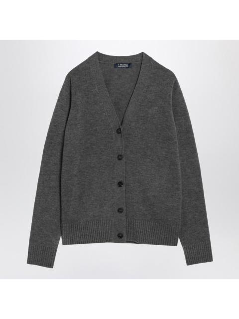 S Max Mara Grey wool cardigan