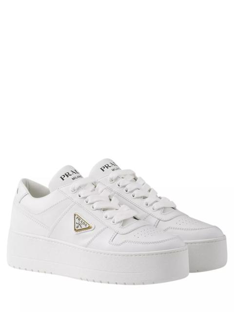 Prada Women's Downtown Bold Leather Sneakers