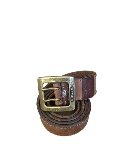 Other Designers Buckle - Vintage Forte Leather Buckle Belts