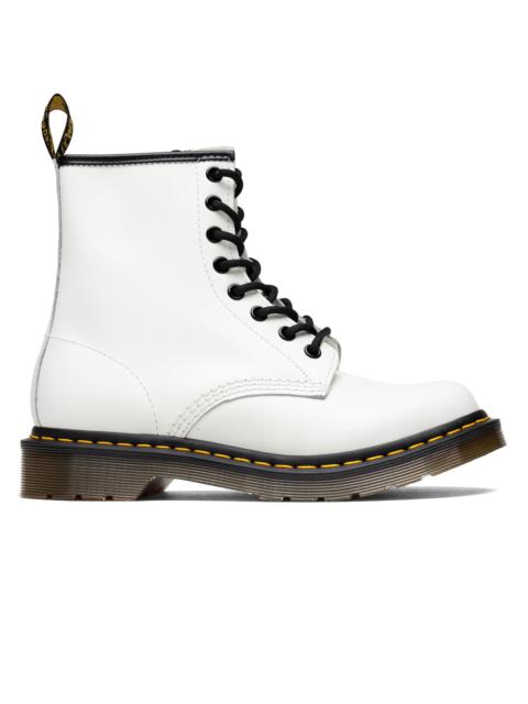 Dr. Martens DR. MARTENS WOMEN'S 1460 SMOOTH LEATHER BOOTS - WHITE
