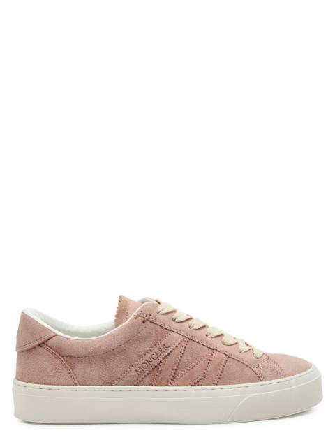 Moncler Moncler Monaco 2 Panelled Suede Sneakers