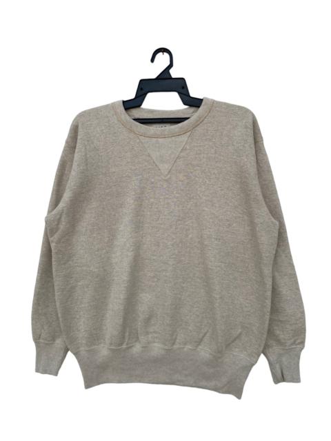 Other Designers Japanese Brand - BONCOURA HEAVYWEIGHT "INDIGO STAINED" LOOPWHEELED SWEATSHIRT