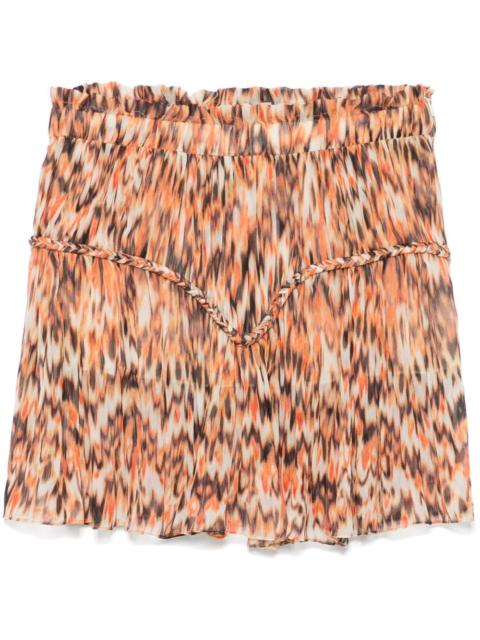Isabel Marant Isabel Marant Women Roumi Printed Cotton Skirt