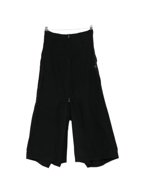 Y-3 Y-3 Zip-fastening Palazzo Pants