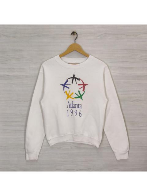 Other Designers Fruit Of The Loom × USA Olympics × Vintage - 90s Atlanta Olympics 1996 Crewneck Sweatshirt