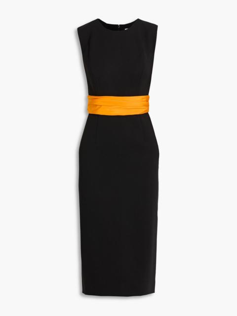 CAROLINA HERRERA Wool-blend midi dress