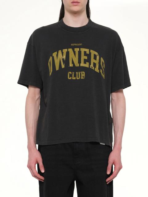REPRESENT Represent Owners Club T-Shirt in Faded Black