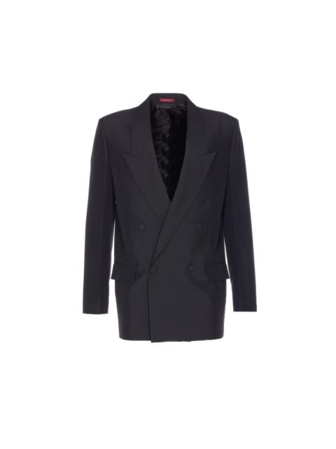 GUCCI Gucci Men Technical Panama Double Breasted Jacket