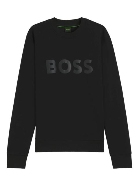 BOSS Boss Logo-print Crew-neck Sweatshirt