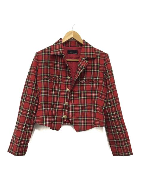 Hysteric Glamour Hysteric Glamour Red Tartan Punk Blazer (girl)