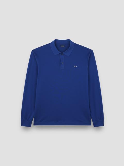 Paul & Shark DOUBLE PIQUÉ COTTON POLO