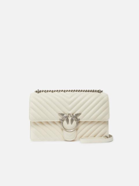 PINKO MEDIUM SHOULDER BAG LOVE BAG ONE CHEVRON