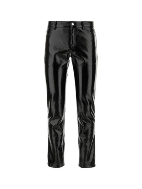 courrèges Courreges Man Black Vinyl Pant