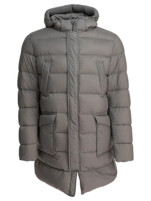 Herno Herno Long Down Jacket With Hood
